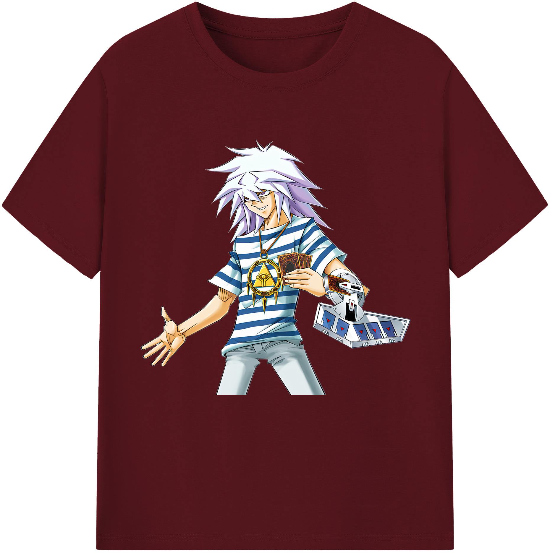 （画像用） 遊☆戯☆王 Yu-Gi-Oh! 綿100％半袖Tシャツ（フロントプリント）